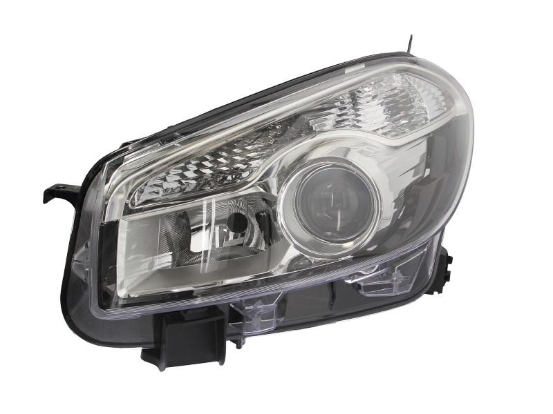 Фара передняя Nissan Qashqai/Qashqai+2 J10/JJ10 2010-2013 E7/H7/PY21W/W5W 215-11D7L-LD-EM (12317197)