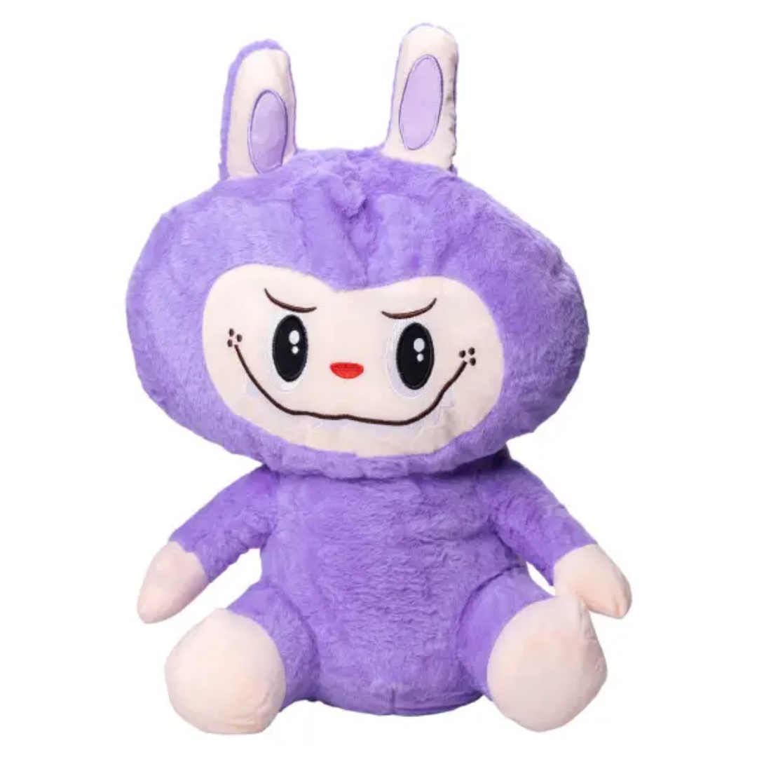 Мягкая игрушка-сюрприз большая Labubu Фиолетовый - фото 2