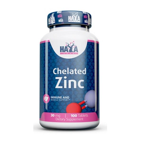Цинк Haya Labs Zinc Bisglycinate 30 мг 100 таб. (000020355)