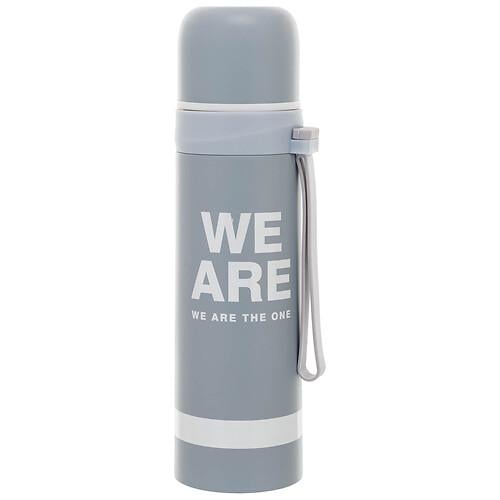 Термос стальной SP-Sport M-2577W WE ARE 500 мл Серый (31773548)