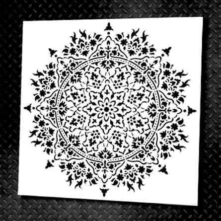 Трафарет багаторазовий DFA Круглий візерунок 30 для штукатурки та фарби (С00030)