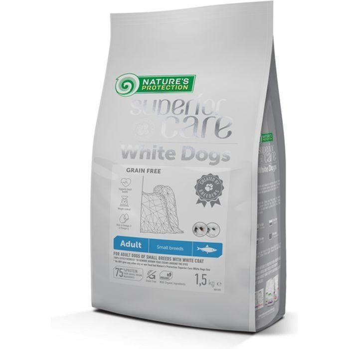 Корм Nature's Protection Superior Care White Dogs Grain Free Herring 1,5 кг (NPSC47439)