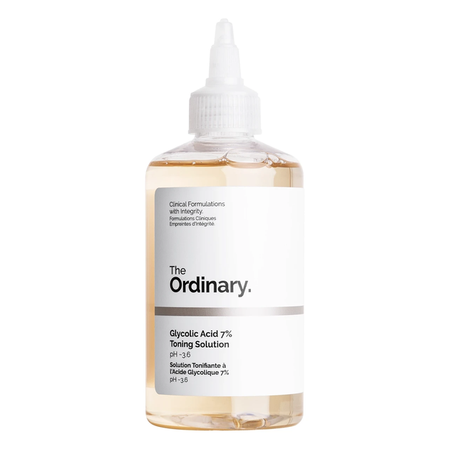 Тоник The Ordinary Glycolic Acid 7% Toning Solution с гликолевой кислотой 240 мл (769915190977) Тоник The Ordinary Glycolic Acid 7% Toning Solution с гликолевой кислотой 240 мл (769915190977)