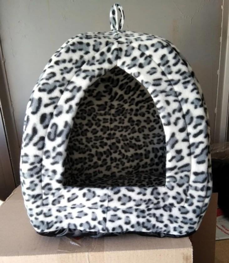 Будиночок-лежак для тварин Kennel Pet Hut для котів і собак 30х30х40 см Білий (137) - фото 3 Будиночок-лежак для тварин Kennel Pet Hut для котів і собак 30х30х40 см Білий (137) - фото 3