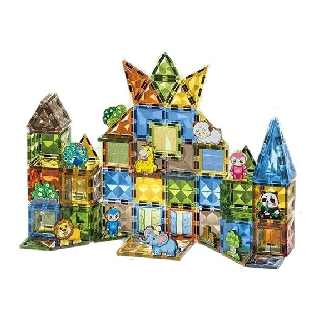 Конструктор магнитный Magic Magnetic Blocks 116 деталей Multicolor (156202)