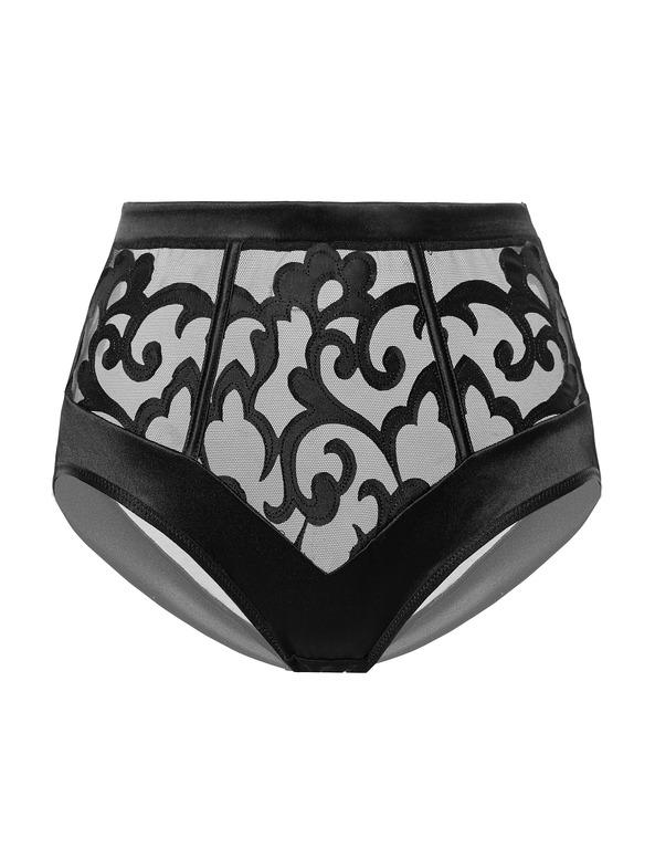 Трусы с высокой посадкой Gracija-Rim S Черный (98010)