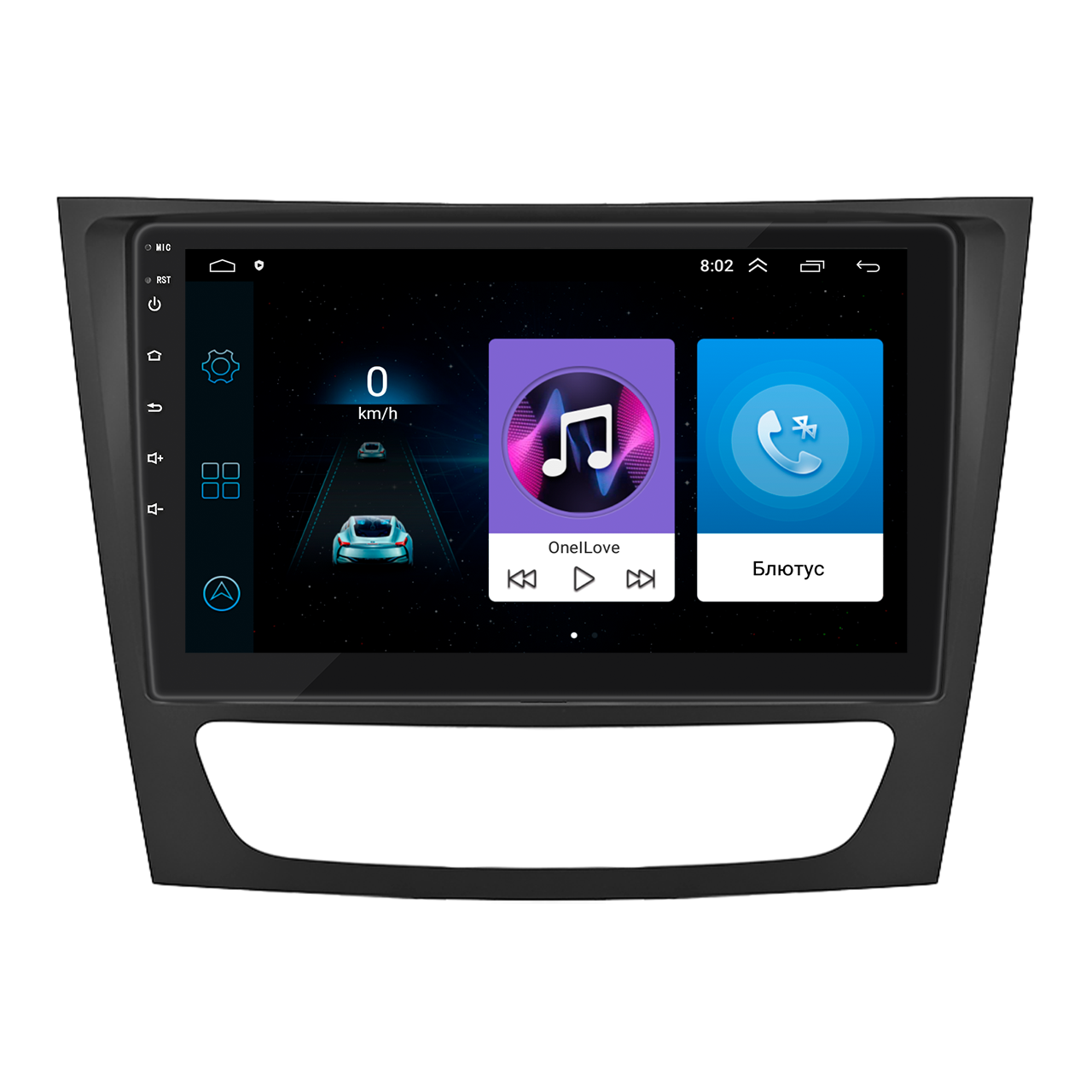 Автомагнитола штатная Lesko GPS/Wi-Fi для Mercedes-Benz CLS I C219 Рестайлинг 2008-2010 1/16Gb 9" (1586955144)