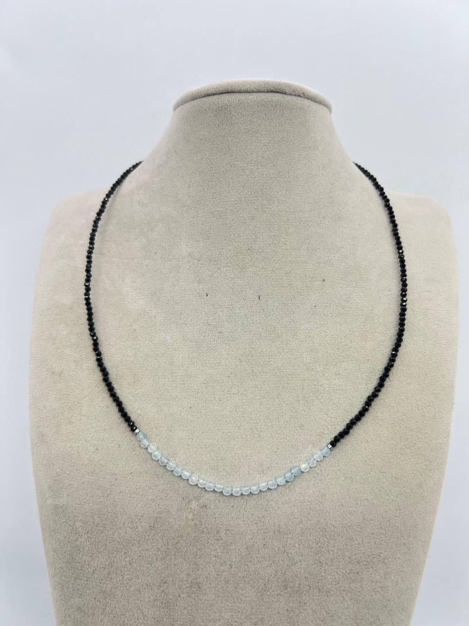 Бусы шпинель 2 мм 46 см Разноцветный (11149)