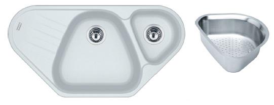 Мойка для кухни Franke Antea AZG 661-E 114.0499.225 Белый (22640)