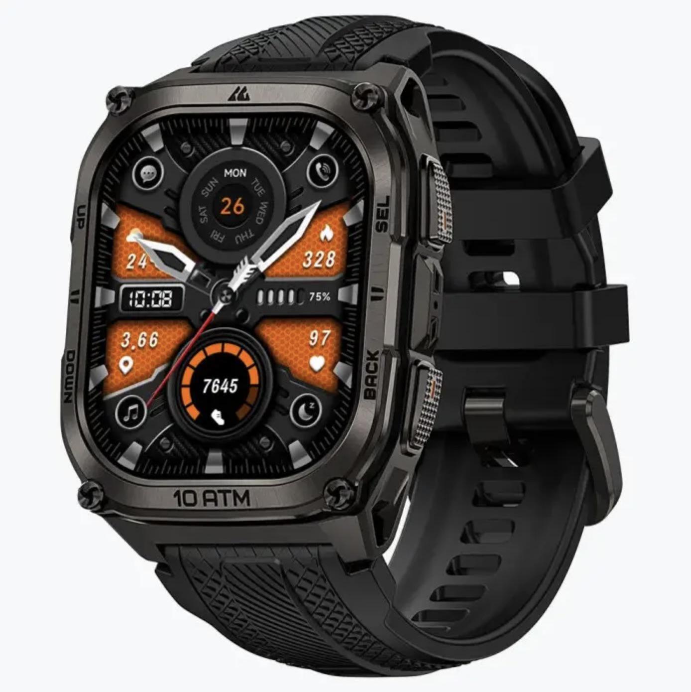 Смарт-часы тактические Kospet Tank M4 Black