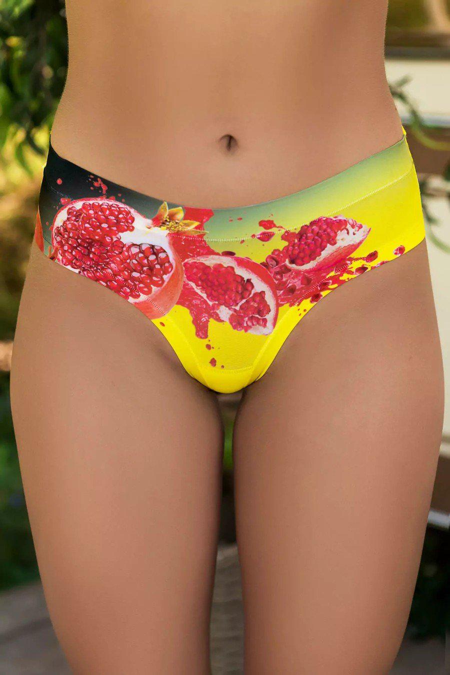 Женские трусики слип Totalfit с ярким принтом М (89830-63135-82)