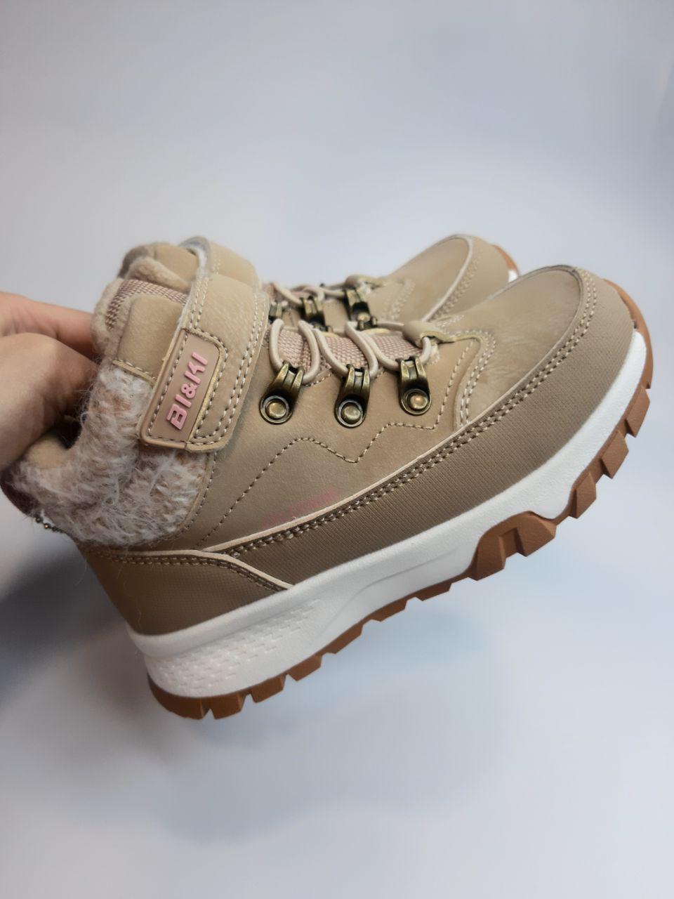 Ботинки Bi&Ki р. 28 18 см Бежевый (01421 C) - фото 3