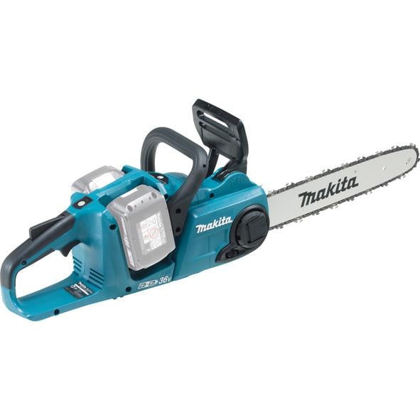 Аккумуляторная цепная пила Makita DUC353Z для дерева ручная электрическая (2x18В, 350мм) (4021)