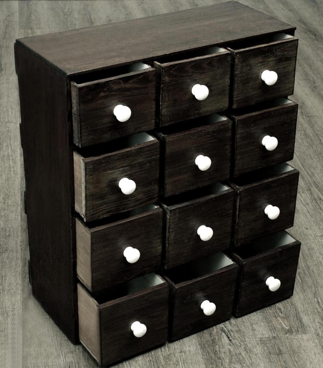 Мини-комод из дерева Муктафа Мокко (МНК-007710)