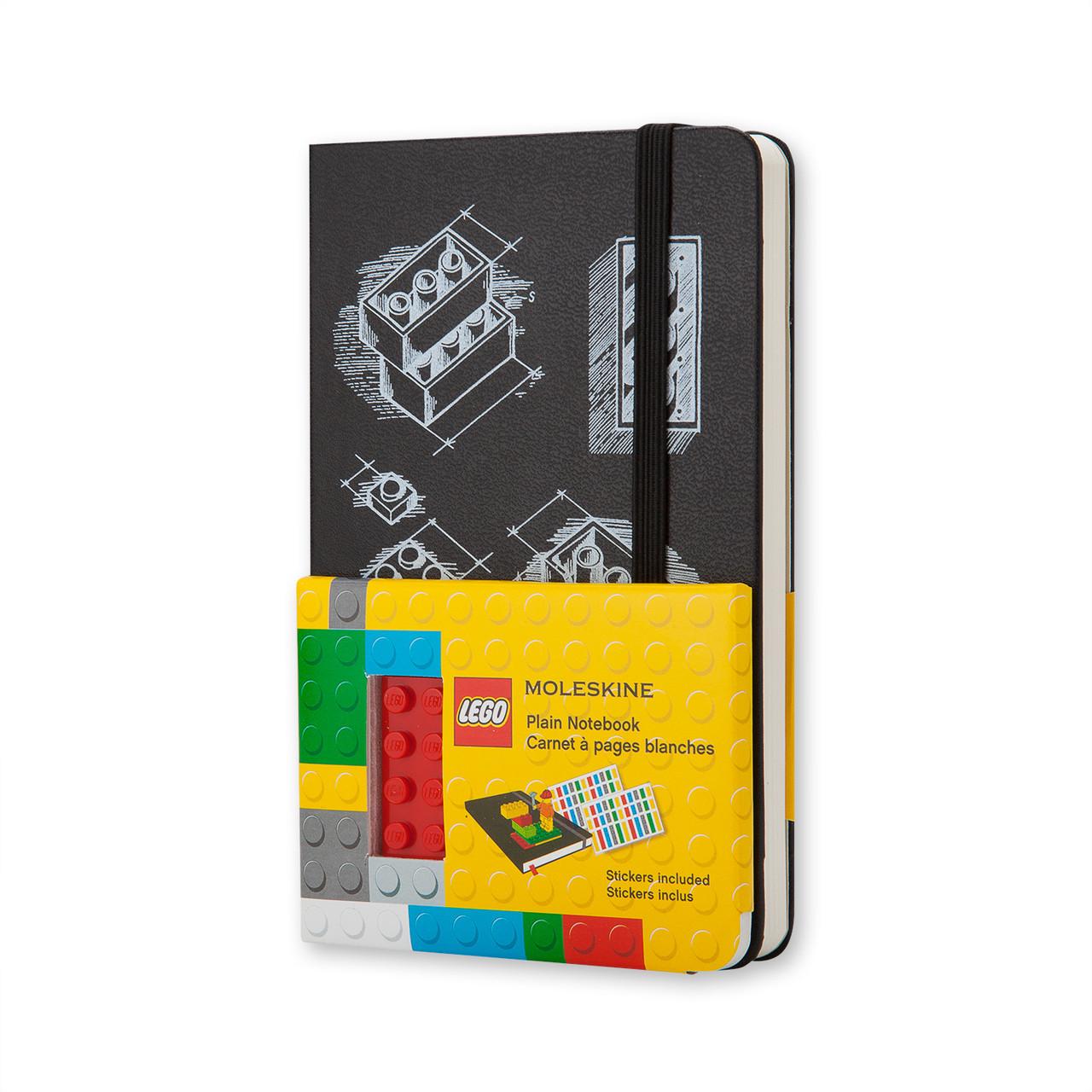 Блокнот Moleskine Limited LEGO-14 карманный 192 страницы нелинованный 9х14 см Черный