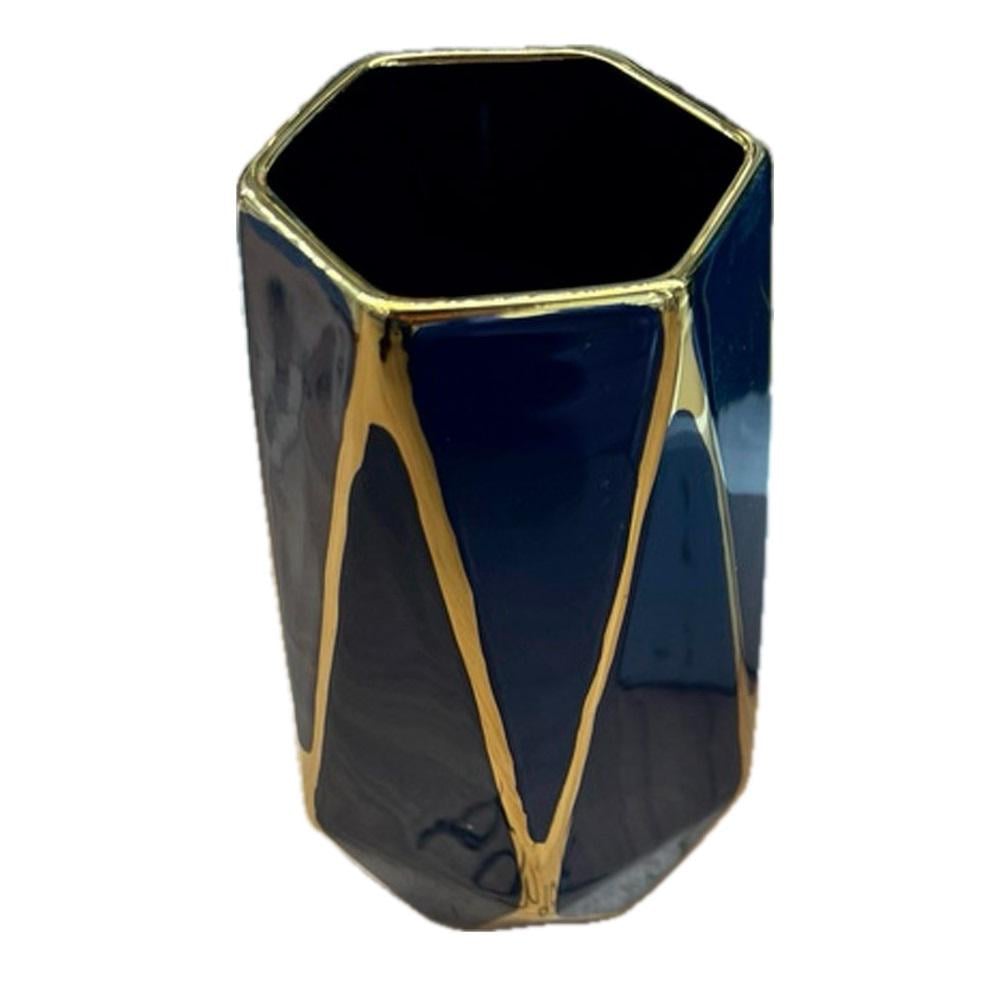 Ваза керамическая Stenson R93964 Charlotte 12,5х18,5 см (19557333)