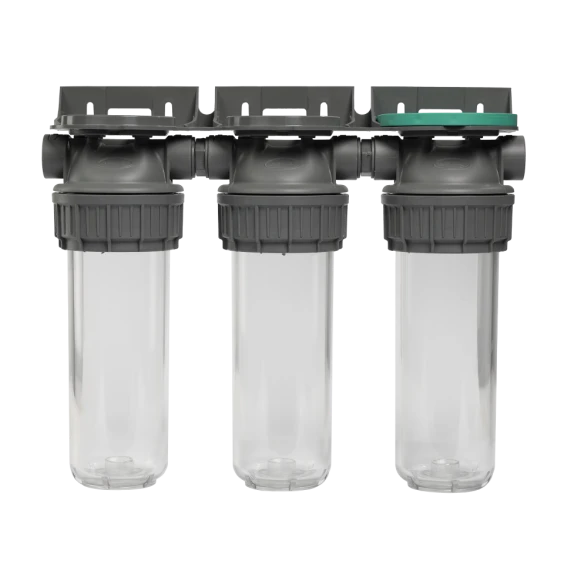 Колба фільтра Ecosoft 3P TRIPLEX РЕТ для холодної води 3/4" Колба фільтра Ecosoft 3P TRIPLEX РЕТ для холодної води 3/4"