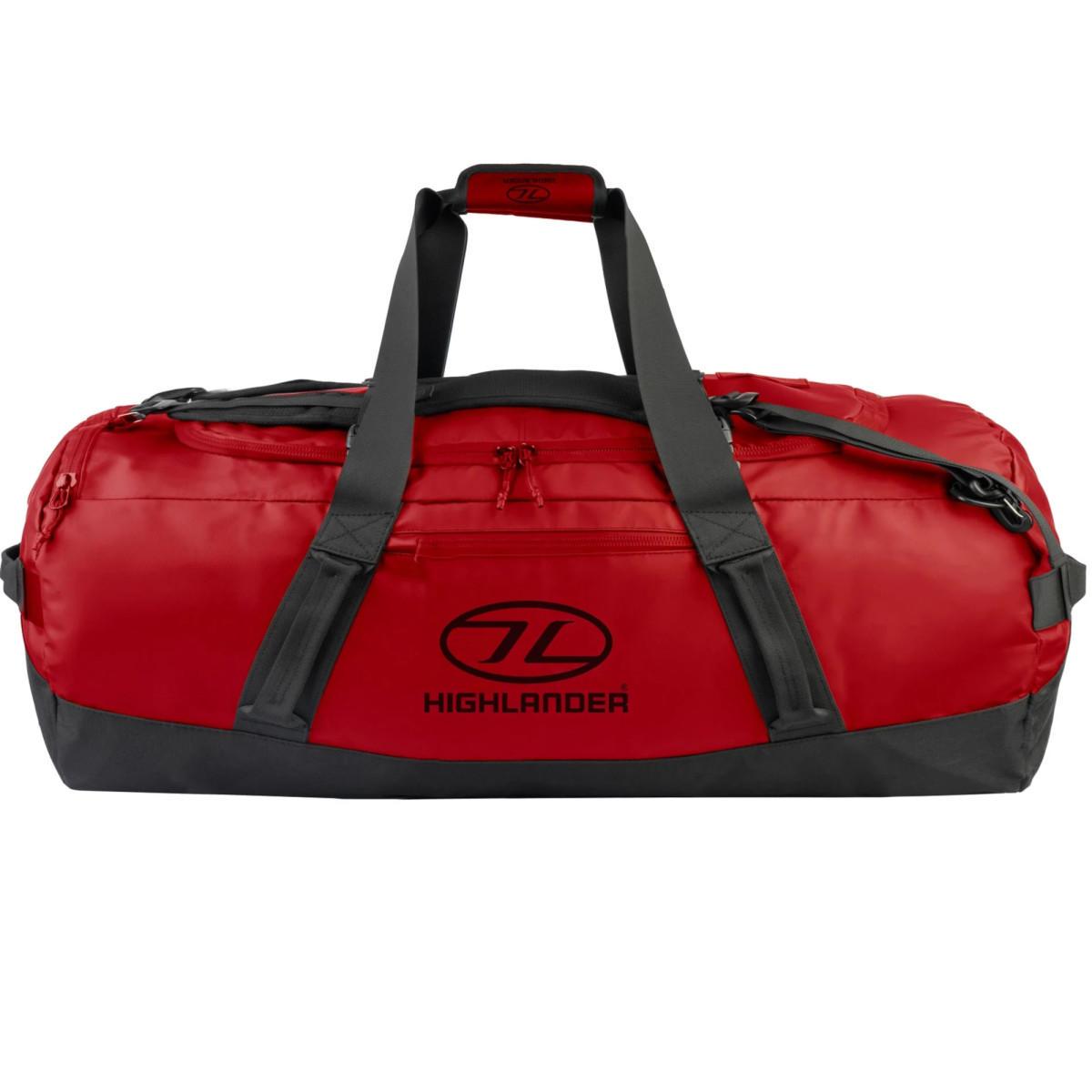 Сумка дорожная водозащитная Highlander Hauler Duffel 120 л Red (931637)
