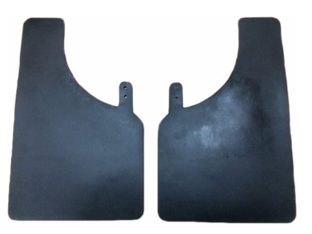 Брызговики большие без надписи Эталон 450x280 мм 2 шт. Черный