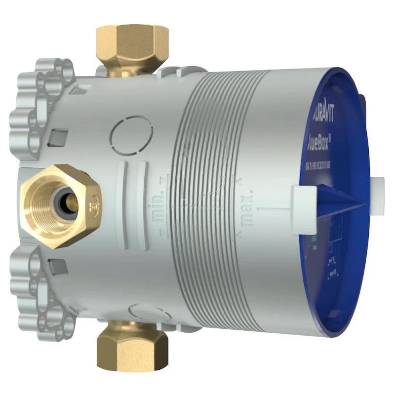 Скрытая часть термостатического смесителя DURAVIT Bluebox® ½" GK0900000000 (113410) - фото 3 Скрытая часть термостатического смесителя DURAVIT Bluebox® ½" GK0900000000 (113410) - фото 3