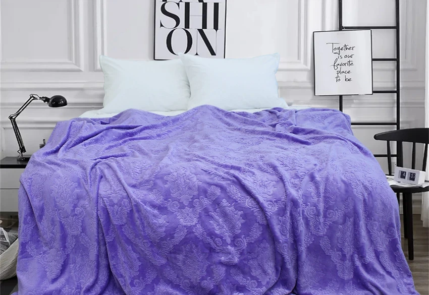 Плед велсофт TAG Tekstil тиснение JH007 160x220 см (1753) Плед велсофт TAG Tekstil тиснение JH007 160x220 см (1753)