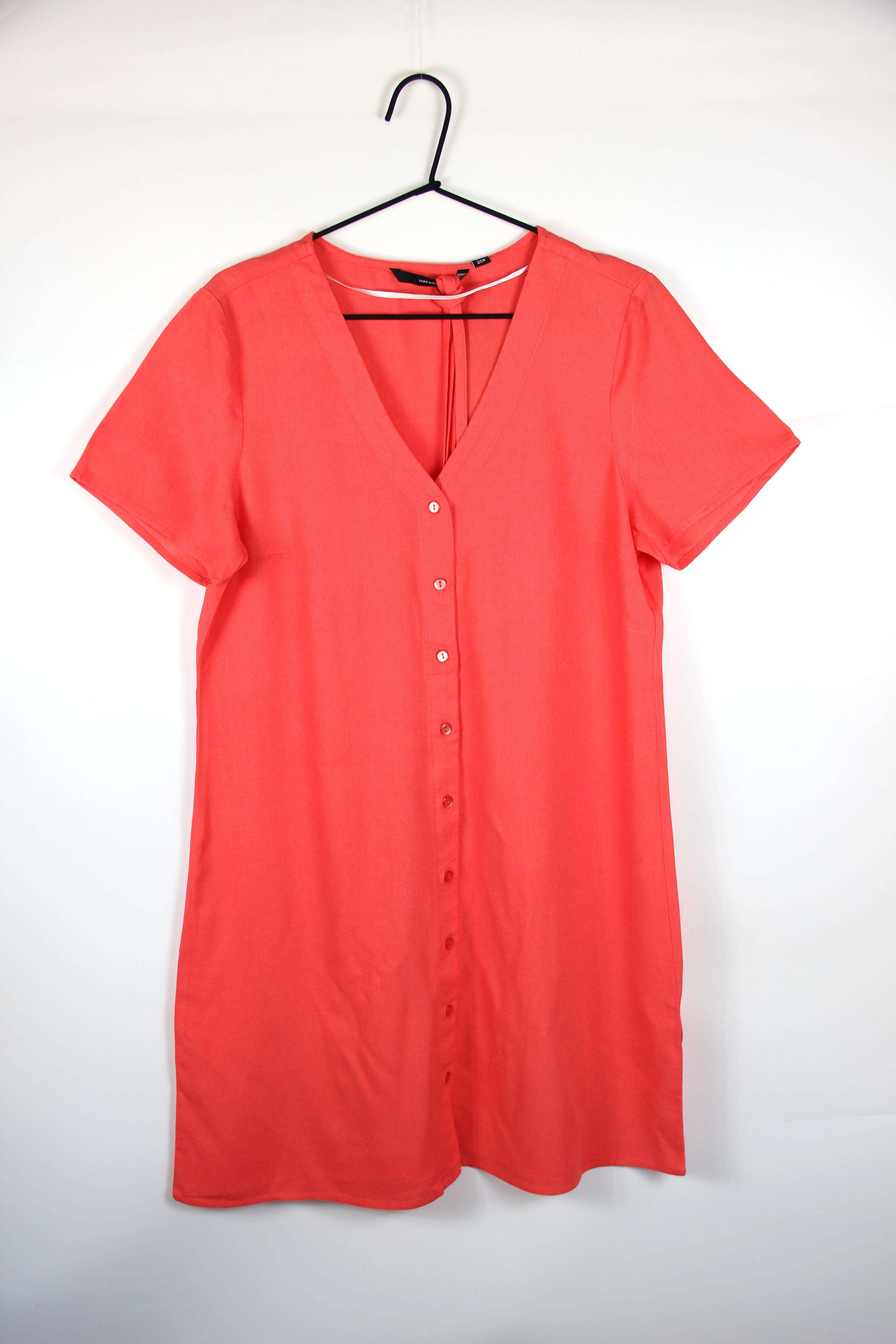 Платье VERO MODA M Коралловый (10322976)