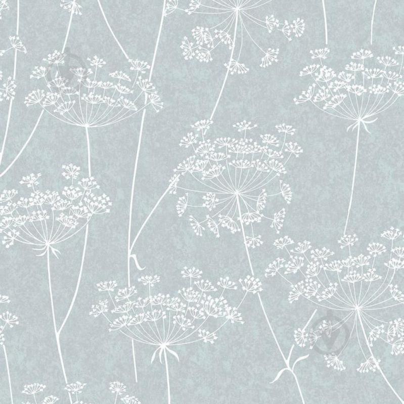 Виниловые обои на флизелиновой основе GrahamBrown Highland 33-302 0.53 х 10.05 м Бирюзовый