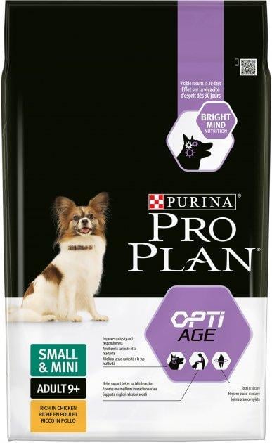 Сухий корм Purina Pro Plan Small&Mini для собак дрібних порід старше 9 років з куркою 7 кг