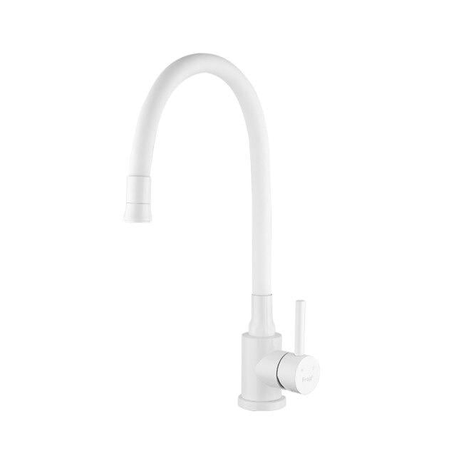 Змішувач для кухні Frap F40994-8 з гнучким виливом Білий (125981) Змішувач для кухні Frap F40994-8 з гнучким виливом Білий (125981)