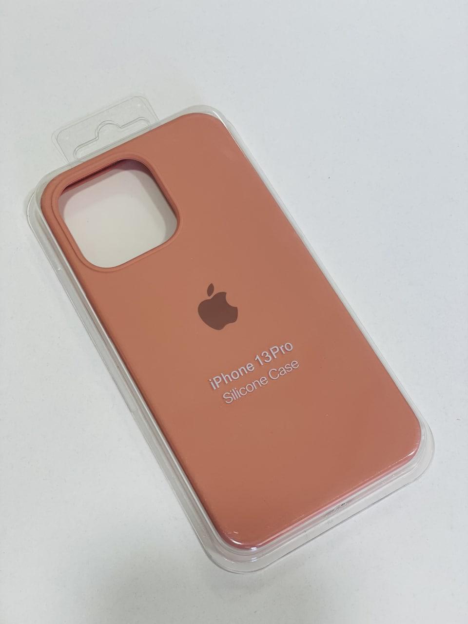 Силиконовый чехол для iPhone 13 Pro / пудра