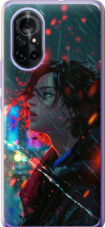 Чехол на Huawei Nova 8 Ночные огни (6096u-2245-42517)