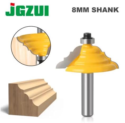 Комплект фрез по дереву кромочных с подшипником хвостовик 8 мм 2 шт. (F587) - фото 8 Комплект фрез по дереву кромочных с подшипником хвостовик 8 мм 2 шт. (F587) - фото 8