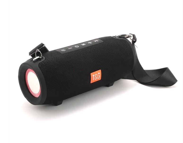 Портативная колонка T&G 534 3600 mAh с подсветкой Black
