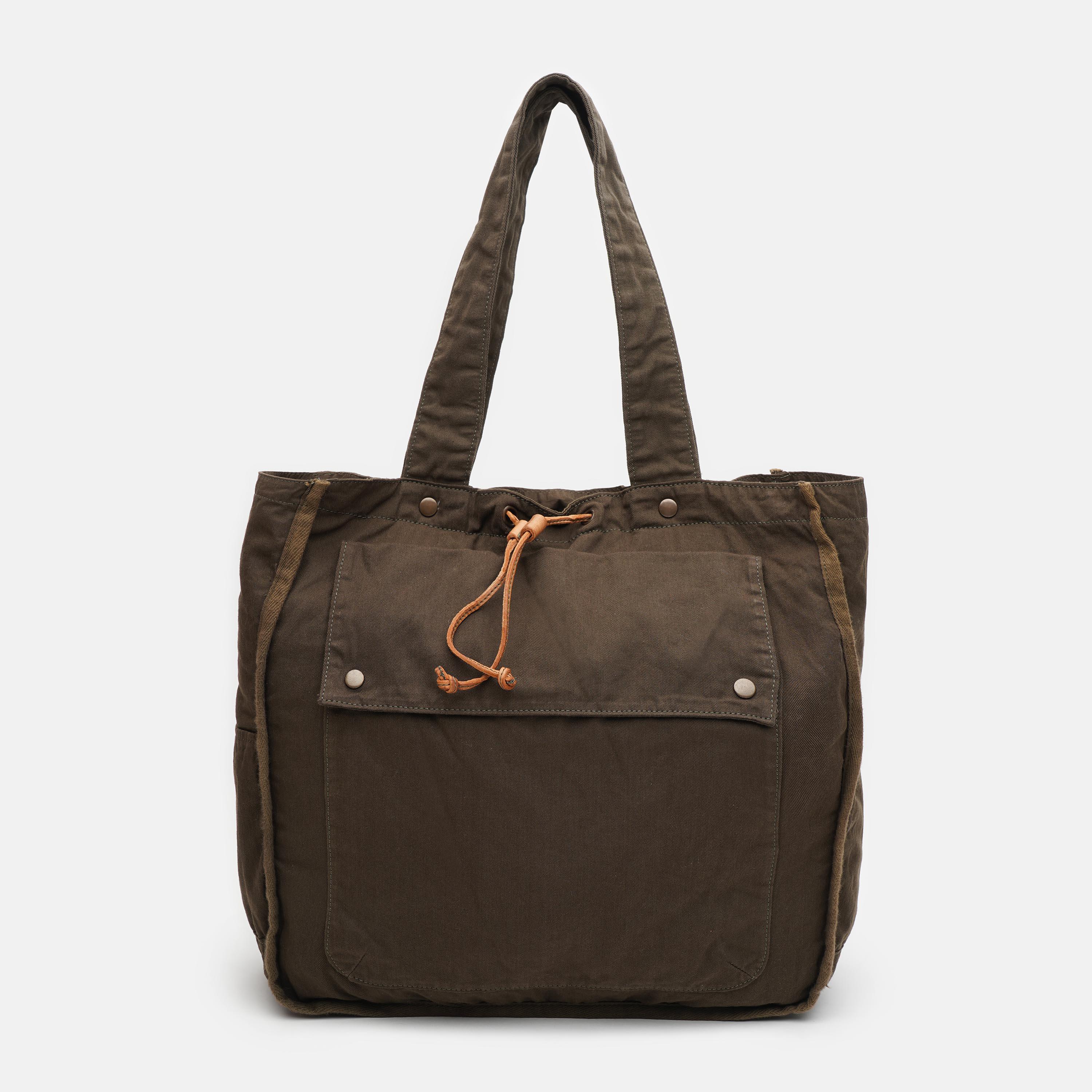 Сумка мешок Zara 355х155х360 мм Хаки (1040305032)