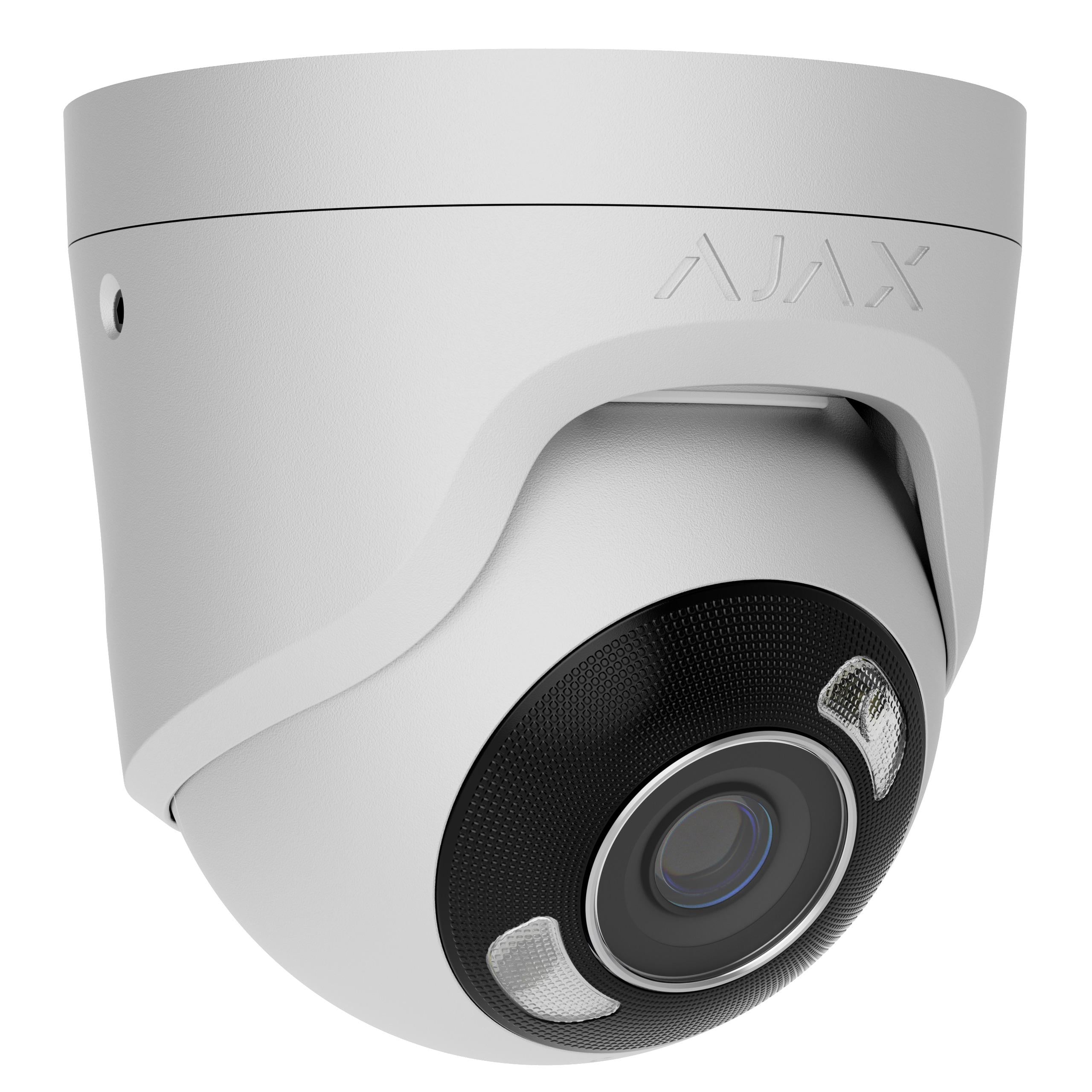 Камера IP проводная охранная Ajax TurretCam HL 8 Mp/4 мм White (17122)