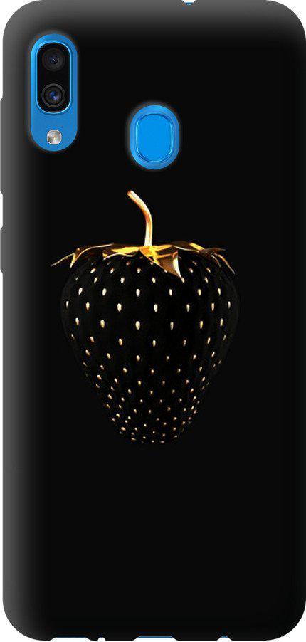 Чехол на Samsung Galaxy A20 2019 A205F Черная клубника (3585t-1761-42517)