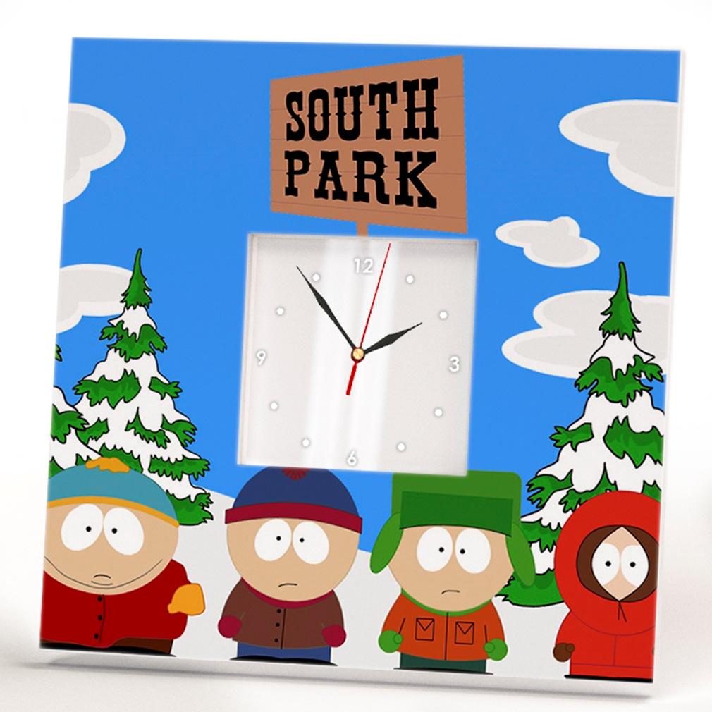 Часы «Южный Парк» 260x260 мм (C02036)