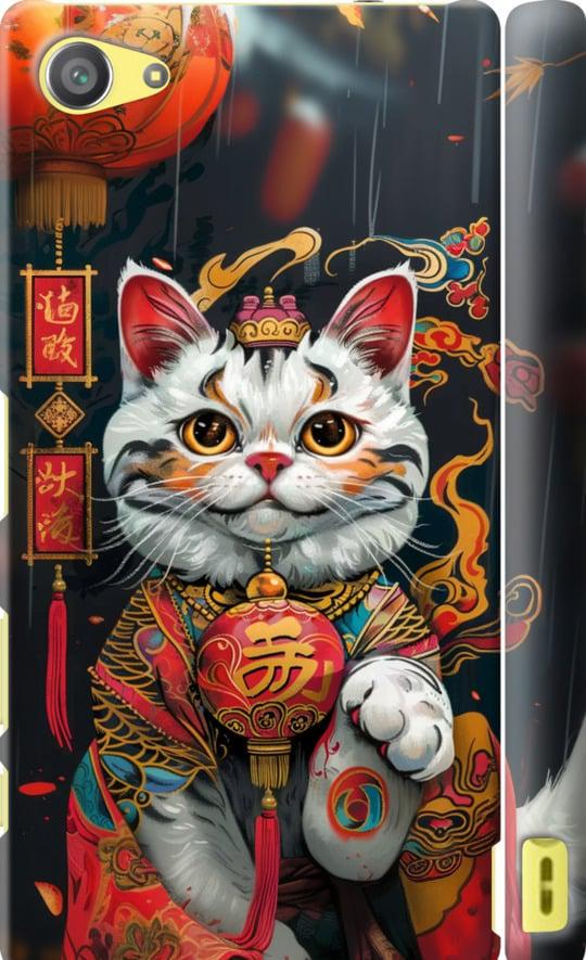 Чехол на Sony Xperia Z5 Compact E5823 China Cat v2 (6135c-322-42517)