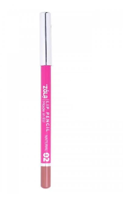 Матовый карандаш для губ Zola Lip Pencil №2 Natural