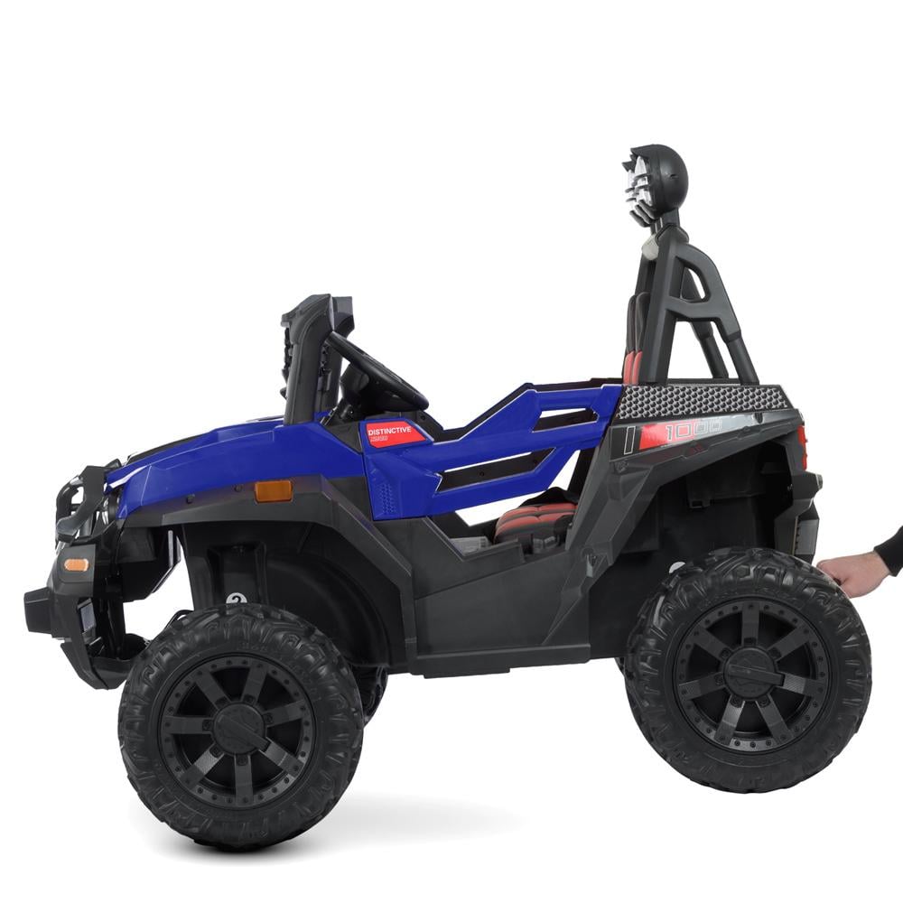 Электромобиль детский 4WD Bambi M 4620EBLR внедорожник Синий - фото 5