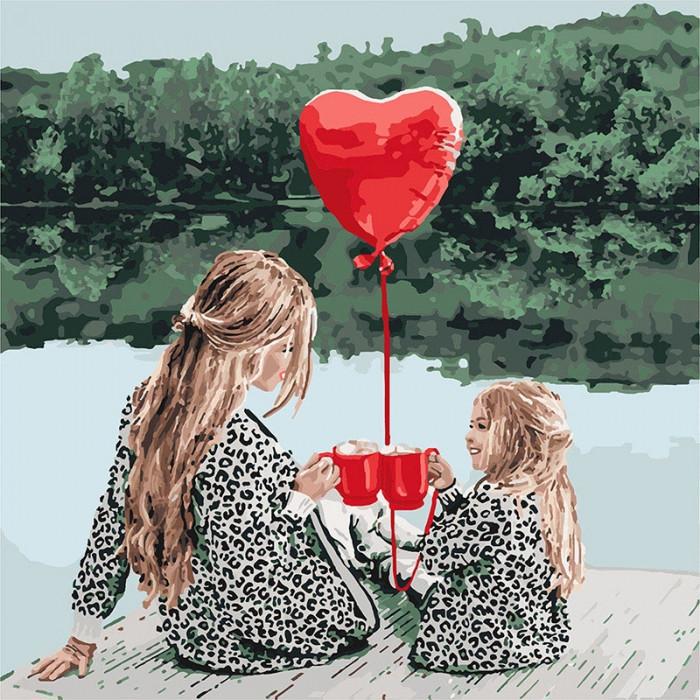 Картина по номерам Идейка Маленькие радости 40x40 см (KHO4669)