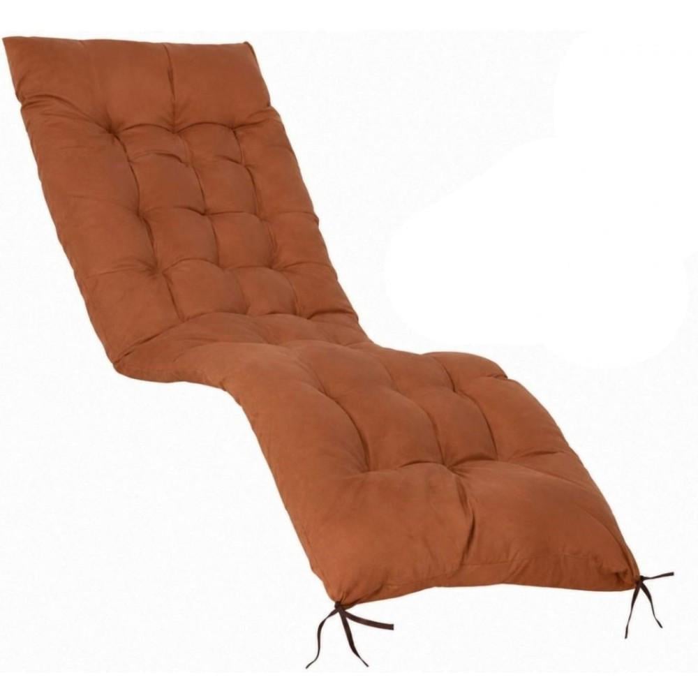 Подушка матрац для шезлонга Bonro B-02 155х55х5 см Коричневий (42401167) Подушка матрац для шезлонга Bonro B-02 155х55х5 см Коричневий (42401167)