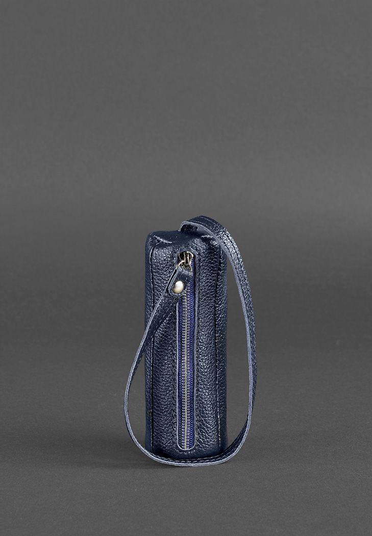 Ключница кожаная 3.0 Тубус Синий (A-026546) - фото 5