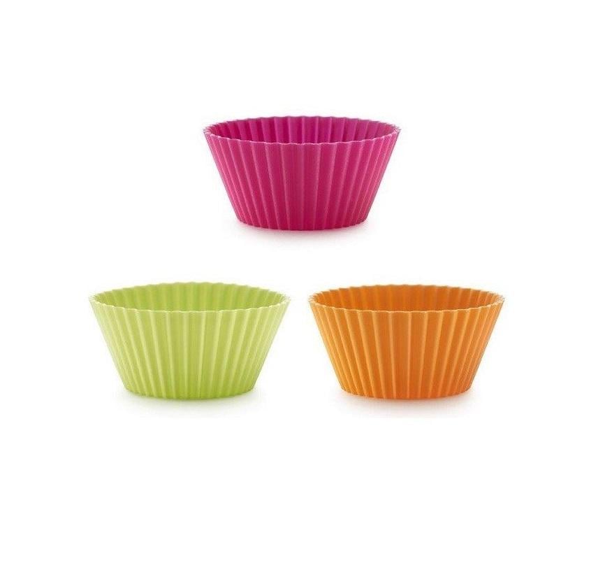 Набір силіконових форм для випічки кексів Lekue 7 см 6 пр. (acf6f537)