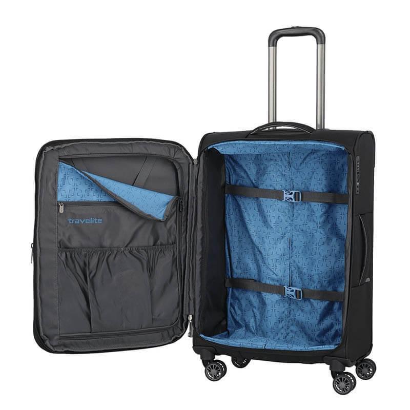 Валіза на 2 колесах Travelite Capri M Black (TL089808-01) - фото 6 Валіза на 2 колесах Travelite Capri M Black (TL089808-01) - фото 6