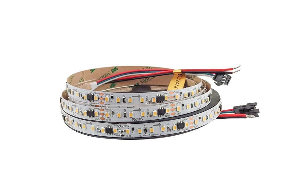 Светодиодная лента 2835-120-IP20-NW/SMART-10-24 chip SM16703 4000-4300K ​​(16869)