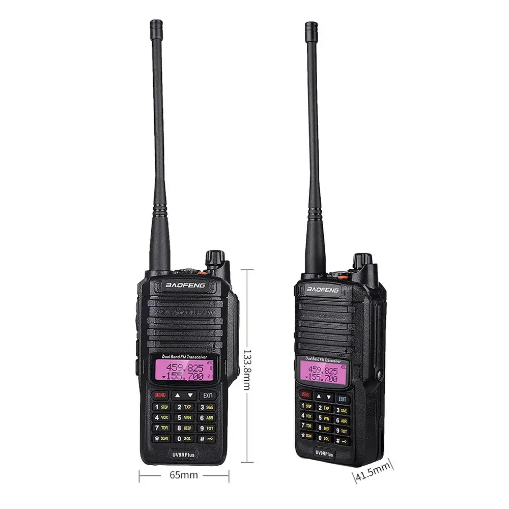 Радіостанція водонепронекна Baofeng UV-9R PLUS 10W/20 км - фото 4