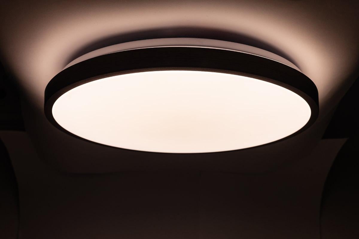 Потолочный светильник Vestum RING матовый 30W 4000К 395х60 мм Черный - фото 5