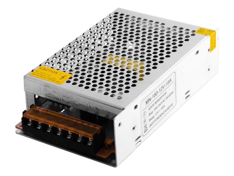 Блок питания 12 В 180 Вт IP20 (3553)