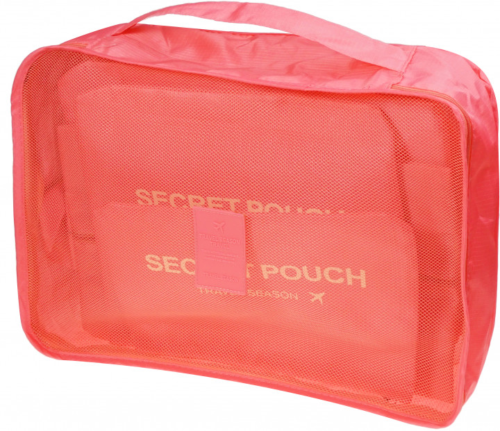 Набор органайзеров Wellamart для путешествий 7 шт. Розовый (56940002)